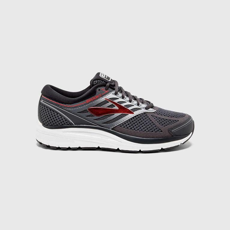 Brooks Addiction 13 Israel - Men's Road Running Shoes - Grey (16203-MEUQ)